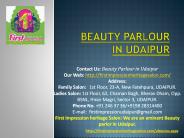Beauty Parlour in Udaipur-Best Parlour