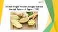 24 Market Reports: Global Ginger Powder/Ginger Extract Market Research Report 2017 PowerPoint PPT Presentation