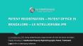 Patent Registration In Bangalore | Patent Office - Le Intelligensia IPR PowerPoint PPT Presentation