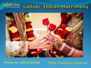 Lallabi Indian matrimony site