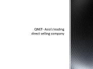 QNET- Asia’s leading direct selling company