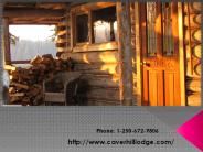 Interior of BC Fishing Lodge