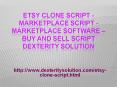 Etsy clone Script - Marketplace script - Marketplace software