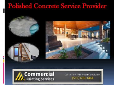 Polished Concrete Service Provider