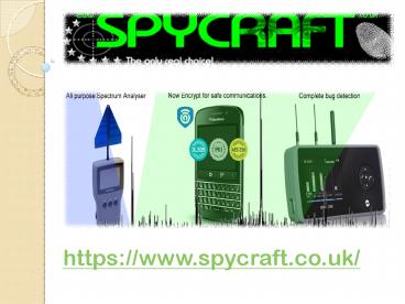 Counter Surveillance Equipment UK