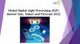 24 Market Reports: Global Digital Light Processing (DLP) Market Size, Status and Forecast 2022 PowerPoint PPT Presentation