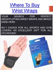 Wrist Brace With Thumb Stabilizer (1)