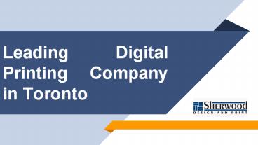 Leading Digital Printing Company in Toronto (1)