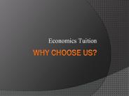Economics Group Tuition