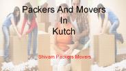 Packers Movers In Kutch
