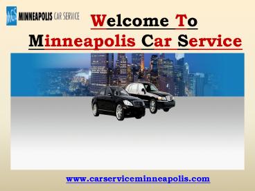 Airport Limousine Services in Minneapolis | Minneapolis Car Service