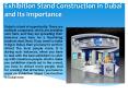 EXHIBITION STALL DESIGNING IN DUBAI PowerPoint PPT Presentation