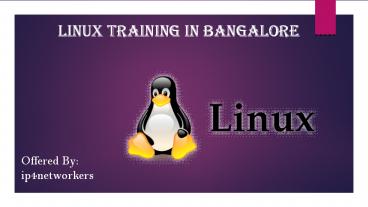 Best and Cheapest Linux Training in Bangalore