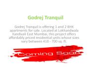 Godrej Tranquil