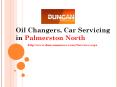 Oil Changers and Car Servicing in Palmerston North PowerPoint PPT Presentation