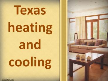 Trusted heating and cooling company in Texas