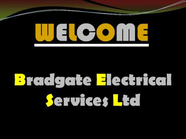 Best electrical services in Loughborough