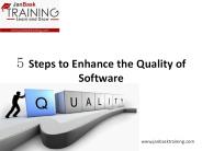 5 Steps to Enhance the Quality of Software
