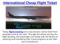 International Cheap Flight Tickets | Hotel Booking | Car Rental