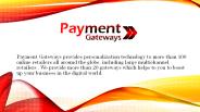 Online Payment Gateway Services