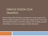 Oracle Fusion SCM Training (1)