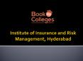 Institute of Insurance and Risk Management, Hyderabad PowerPoint PPT Presentation