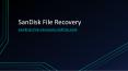 Sandisk File Recovery PowerPoint PPT Presentation