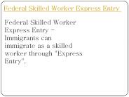 Canadian Work Experience Class Visa (1)