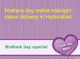 Order MothersDay Cakes Online| Send Midnight MothersDay Gifts delivery