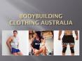 Buy Bodybuilding Clothing in Australia at Twotags