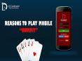 Reasons to  play mobile Rummy PowerPoint PPT Presentation