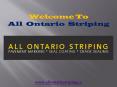 Pavement Marking in Ontario, sealing service PowerPoint PPT Presentation