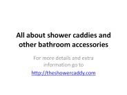 Best shower caddy revealed