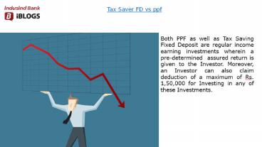 Tax saver fd vs ppf