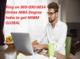 Ring on 969-090-0054 Online MBA Degree India to get MIBM GLOBAL