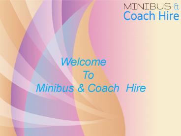 hire minibus brighton