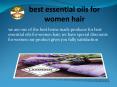 best essential oils for women hair
