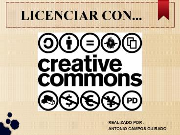 como licenciar con creative commons