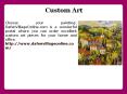 Handmade Oil Painting PowerPoint PPT Presentation