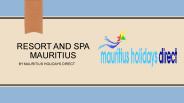 Resort and spa Mauritius