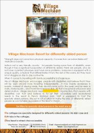 Accommodation in Pench