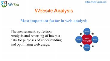 website analysis service