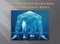 Automated Robot Review PowerPoint PPT Presentation