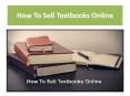 sell textbooks online PowerPoint PPT Presentation