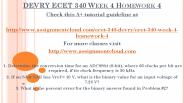 ECET 340 Week 4 Homework 4