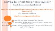 ECET 340 Week 7 HomeWork 7