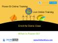 Power BI Online Training PowerPoint PPT Presentation