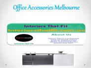 Office Accessories Melbourne