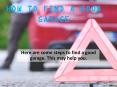 HOW TO FIND A GOOD GARAGE PowerPoint PPT Presentation