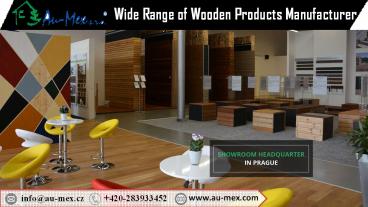 Wooden Facades Manufacturer & Distributor